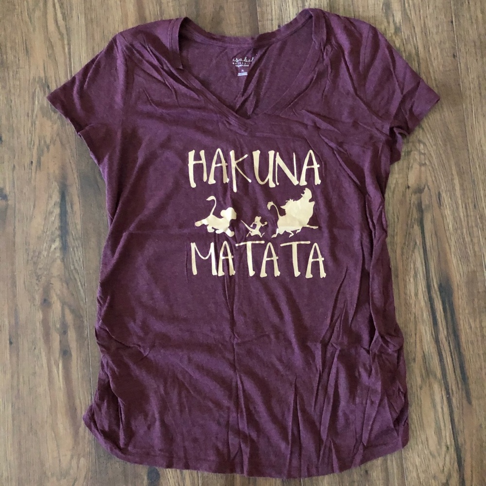 Disney maternity shirt size XL